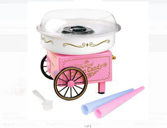 Cotton Candy Maker with a Fancy Carrying Cart