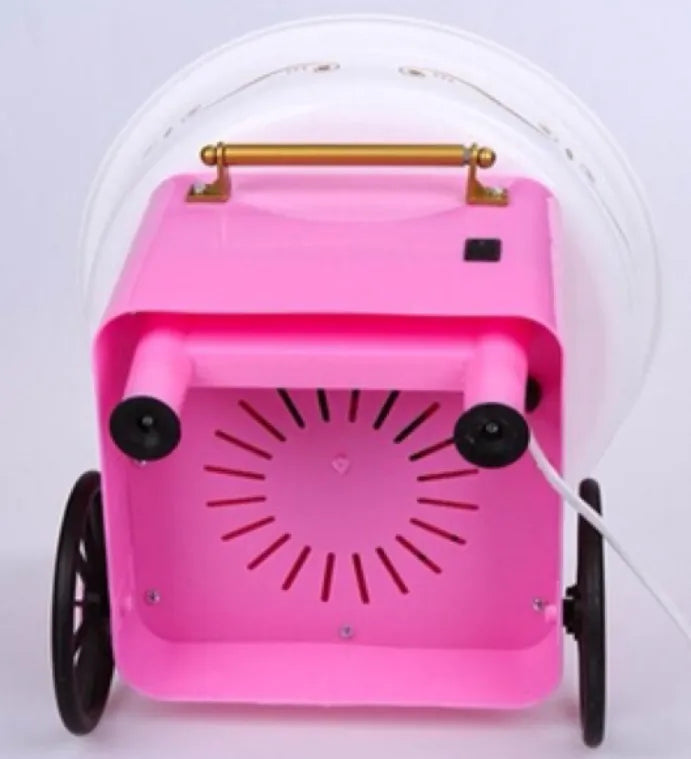 Cotton Candy Maker with a Fancy Carrying Cart