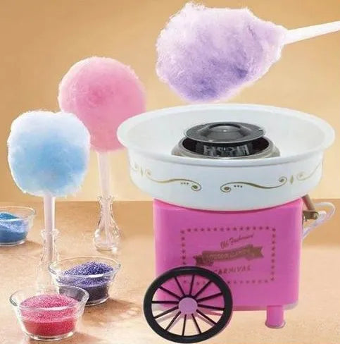 Cotton Candy Maker with a Fancy Carrying Cart