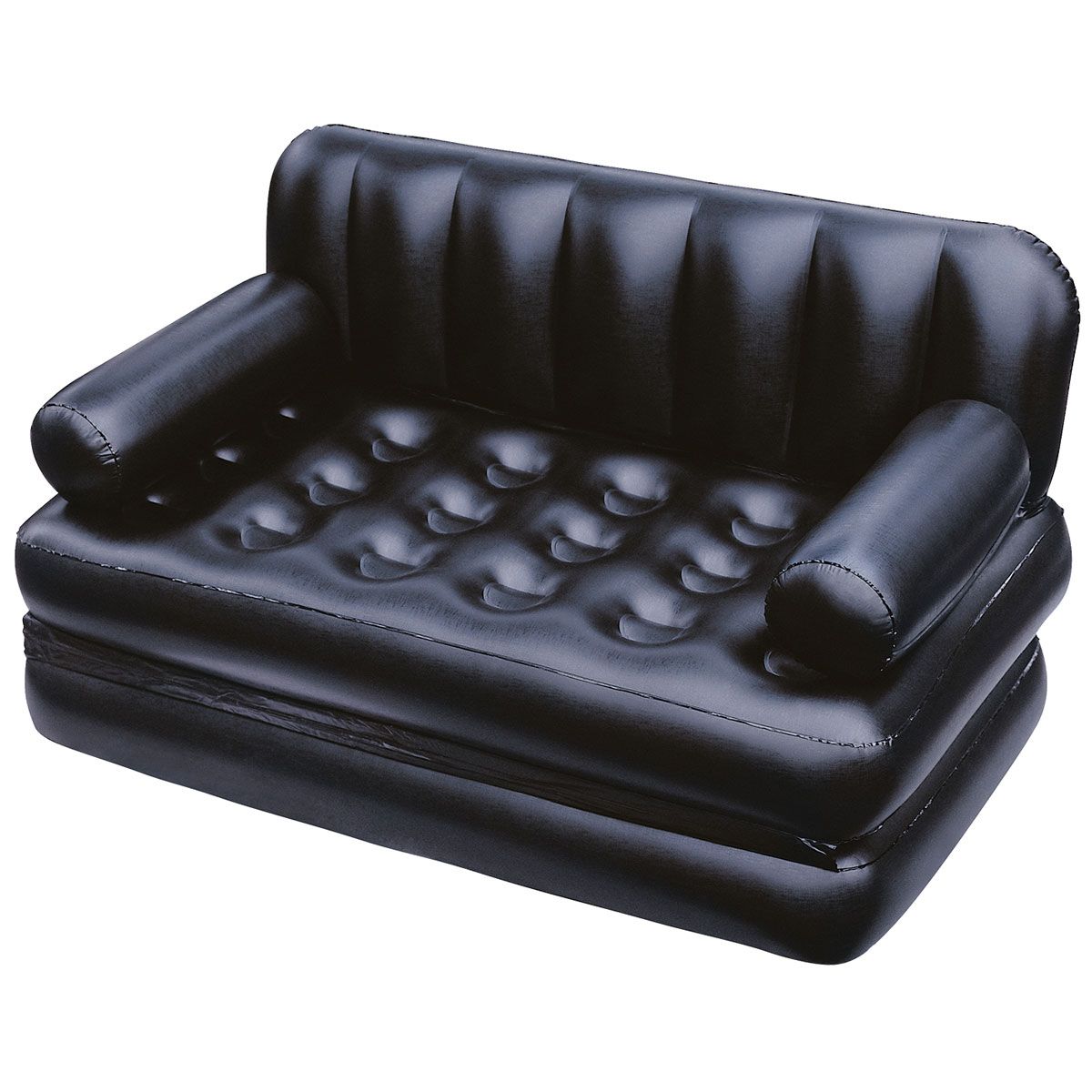 Bestway Multi-Max 5-in-1 Inflatable Double Air Sofa Bed with Air Pump - 1.88m x 1.52m x 64cm