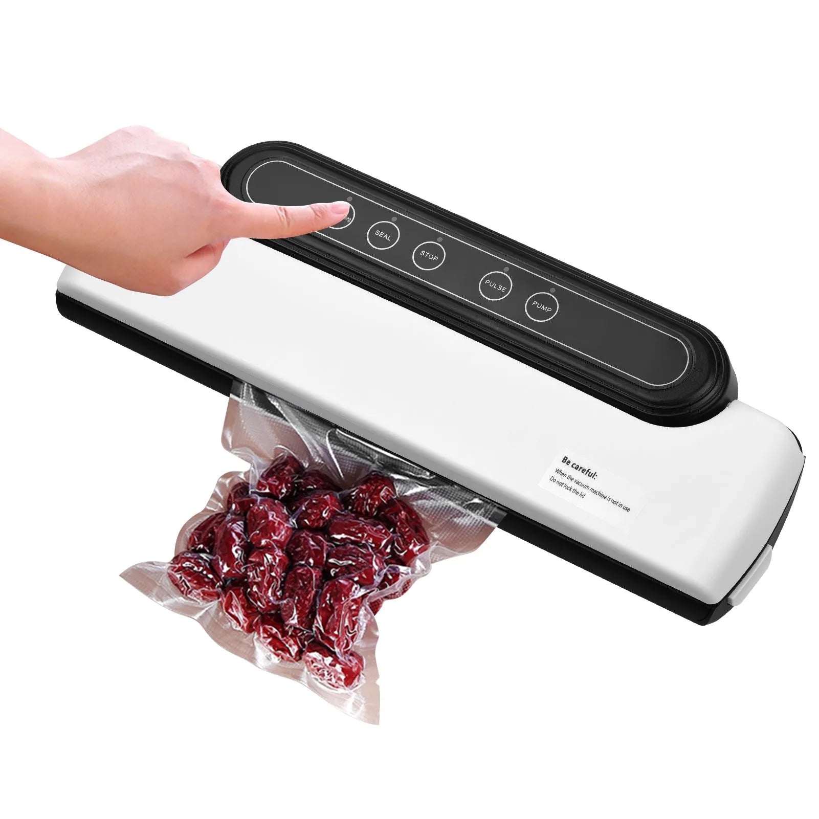 Automatic Electric Vacuum Airtight Sealer & Packing Machine for Food Preservation with One Touch Ope