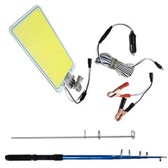 3.6m 500W 360° Multifunctional Telescopic Sanara Camping Light with Extendable Fish Rod Design for O