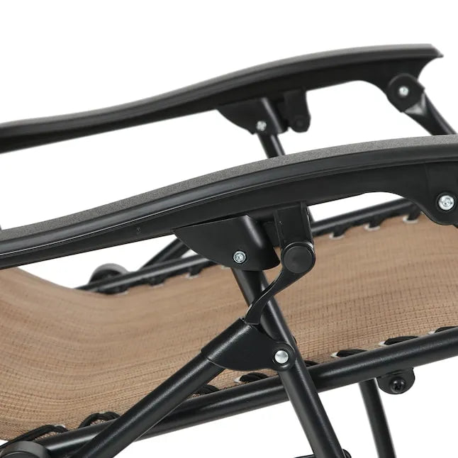 Portable Foldable Chair with Sunshade for Outdoor Patio and Beach