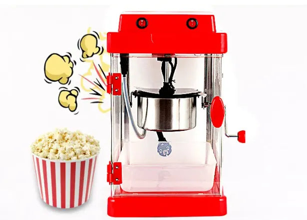 Retro Movie Theatre Style Popcorn Popper Machine