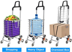 Foldable Stair Climbing Trolley Cart & Hand Truck