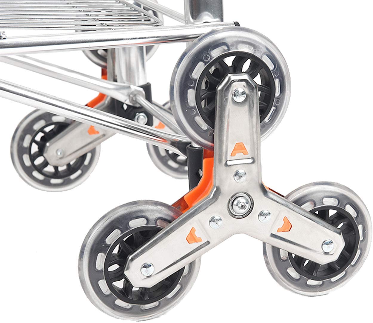 Foldable Stair Climbing Trolley Cart & Hand Truck