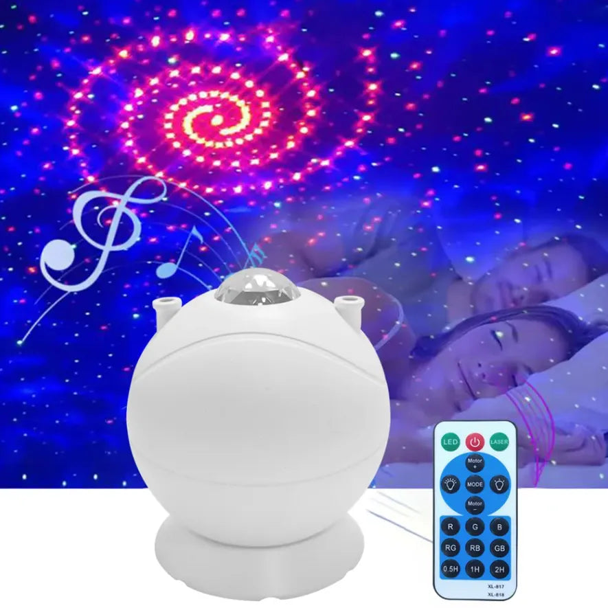 Cool Basketball Starry Sky Projection Night Lamp - Rechargeable