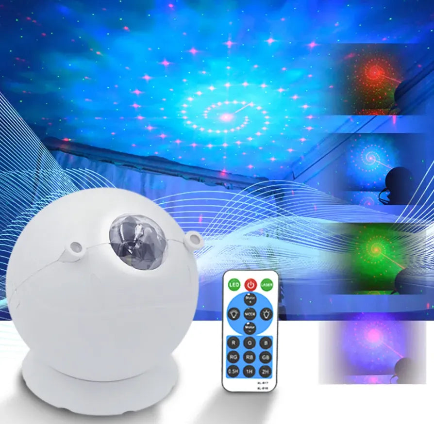 Cool Basketball Starry Sky Projection Night Lamp - Rechargeable