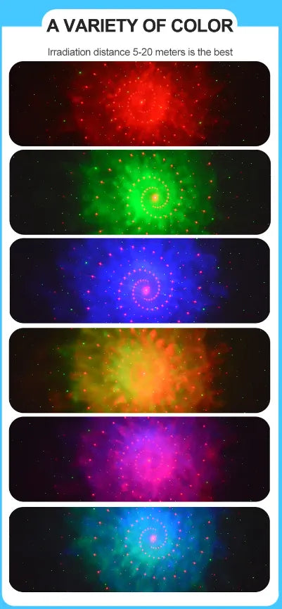 Cool Basketball Starry Sky Projection Night Lamp - Rechargeable