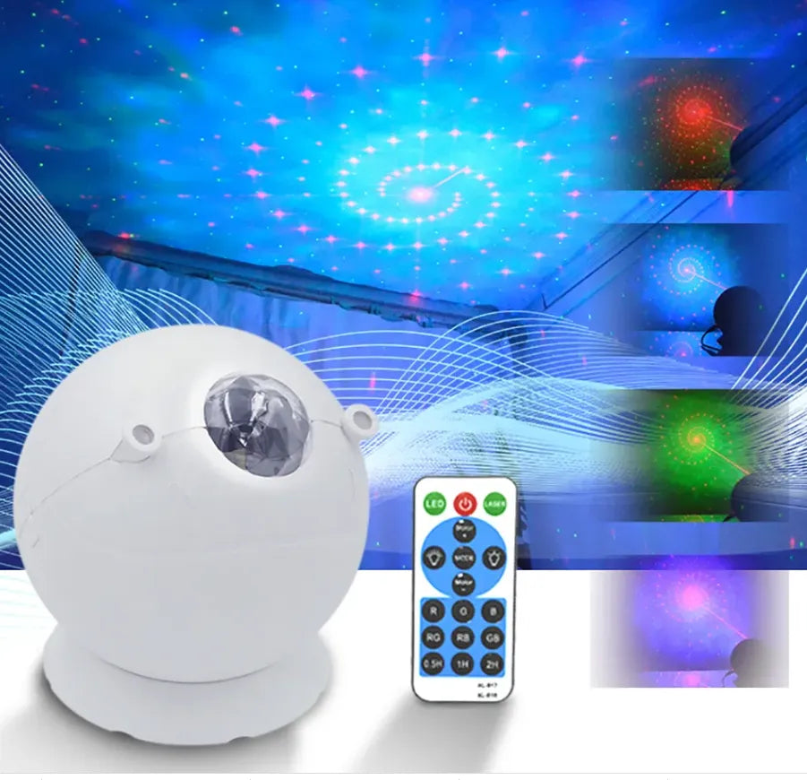 Cool Basketball Starry Sky Projection Night Lamp - Rechargeable