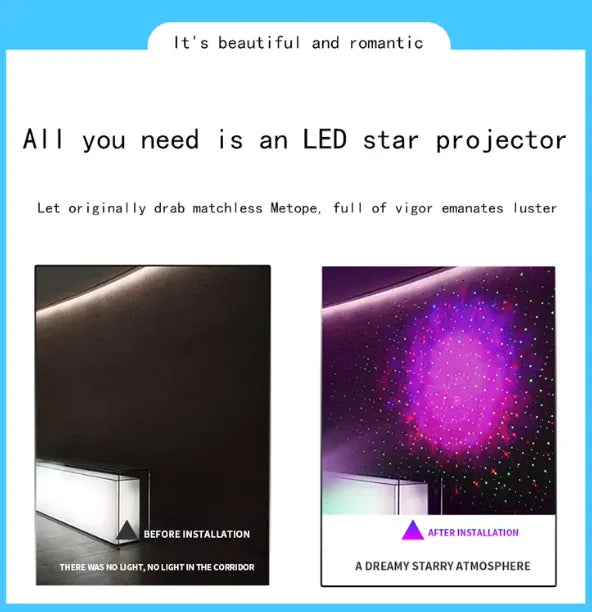 Cool Basketball Starry Sky Projection Night Lamp - Rechargeable