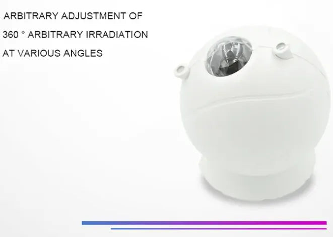 Cool Basketball Starry Sky Projection Night Lamp - Rechargeable