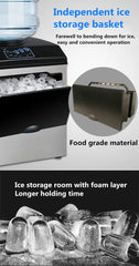 Hicon 2 in 1 Ice Maker Machine & Water Cooler
