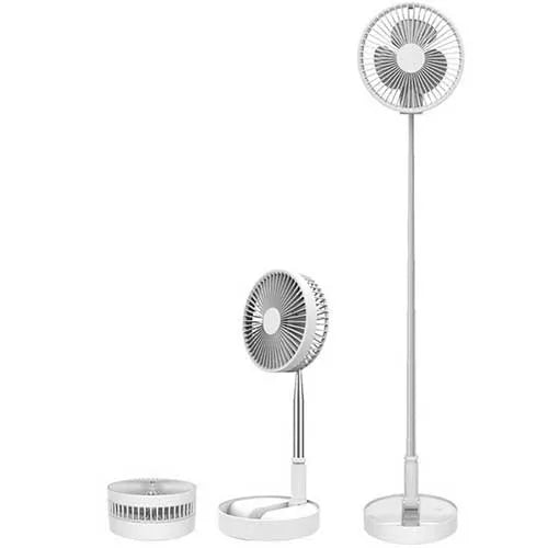 Foldable Fan with 3 Air Flow Settings, Lithium Ion Battery for Long Battery Life