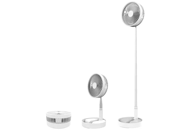 Foldable Fan with 3 Air Flow Settings, Lithium Ion Battery for Long Battery Life