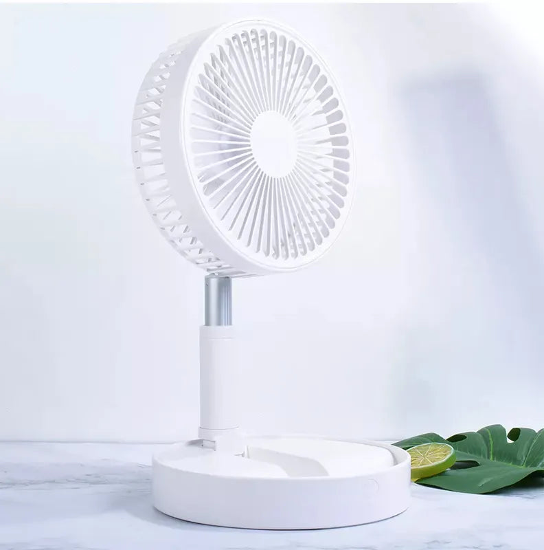 Foldable Fan with 3 Air Flow Settings, Lithium Ion Battery for Long Battery Life