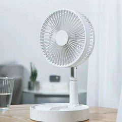 Foldable Fan with 3 Air Flow Settings, Lithium Ion Battery for Long Battery Life