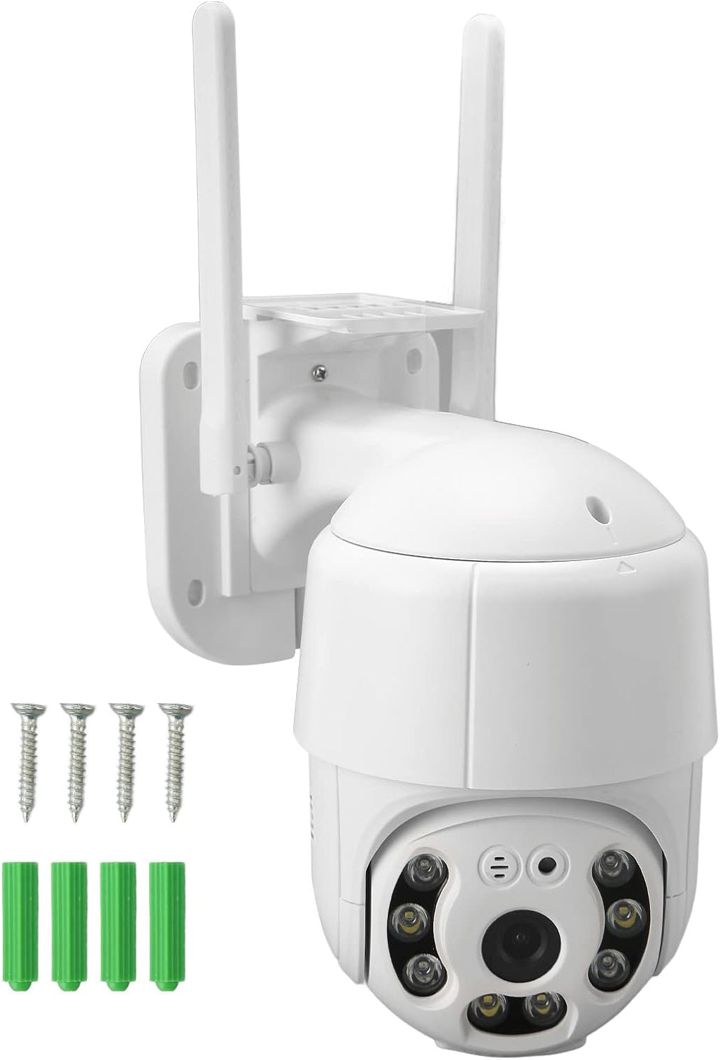 HD Waterproof WiFi Security Camera with Motion Detection and Two-Way Audio