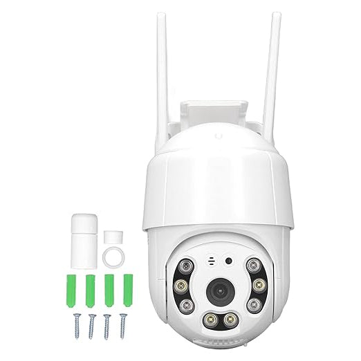 HD Waterproof WiFi Security Camera with Motion Detection and Two-Way Audio