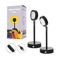 360° Rotatable LED Sunset Projection Lamp for Ambiance