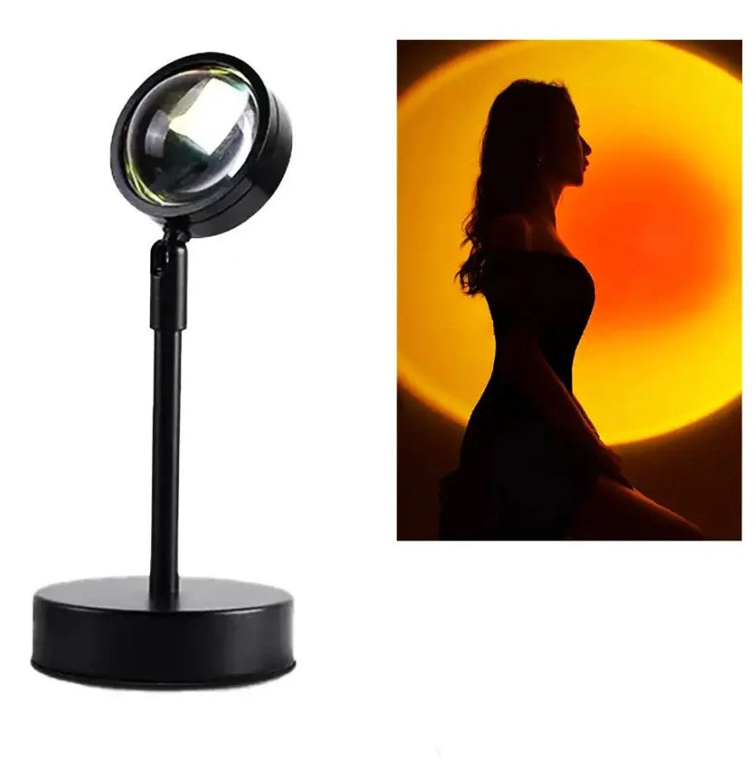 360° Rotatable LED Sunset Projection Lamp for Ambiance