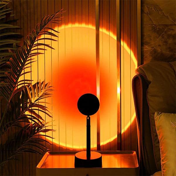 360° Rotatable LED Sunset Projection Lamp for Ambiance