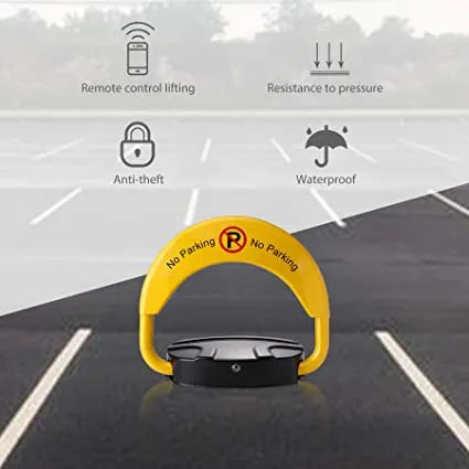 Remote Controlled No Parking Lock for Private Reserved Parking Spots