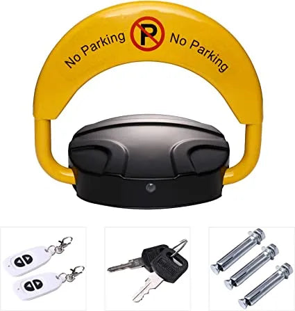 Remote Controlled No Parking Lock for Private Reserved Parking Spots