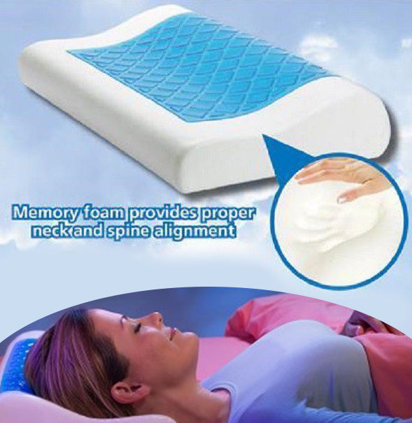 Restform Viscoelastic Cool Gel Comfy Pillow - 50 x 30 cm