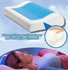 Restform Viscoelastic Cool Gel Comfy Pillow - 50 x 30 cm