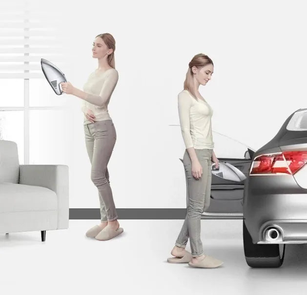 50W Smart Electric Wireless Portable Rechargeable Vacuum Cleaner for Car & Home