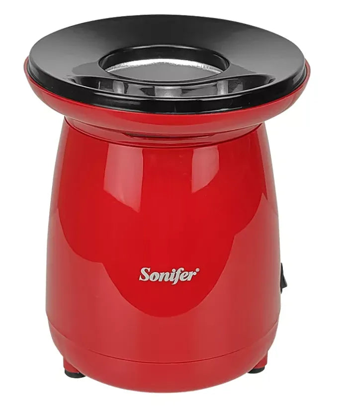 Sonifer 1200W Mini Portable Hot Air Oil Free Popcorn Maker Machine