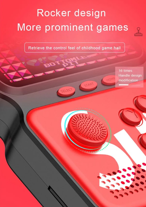 Portable Retro Handheld Gaming Console with 900+ Classic Built-in Games