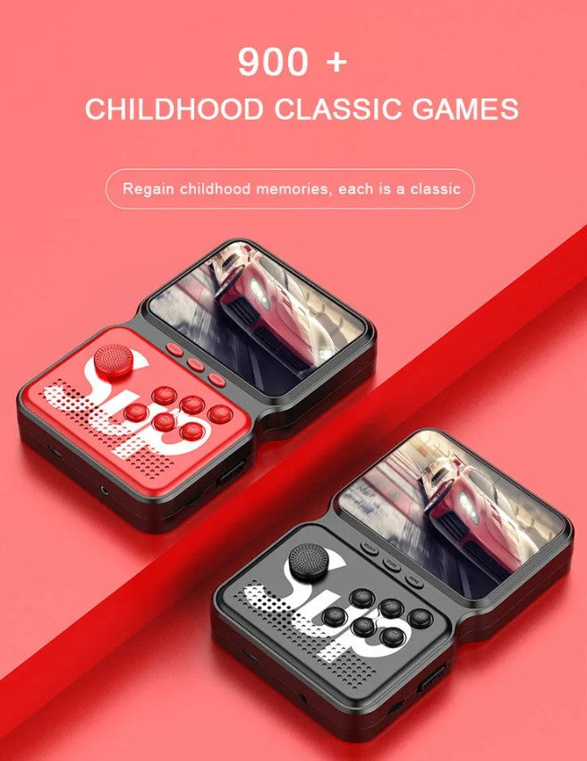 Portable Retro Handheld Gaming Console with 900+ Classic Built-in Games
