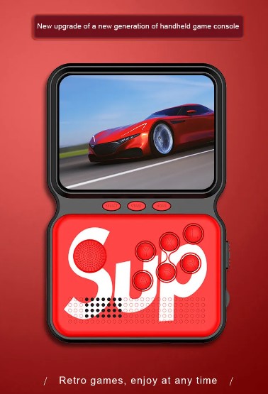 Portable Retro Handheld Gaming Console with 900+ Classic Built-in Games