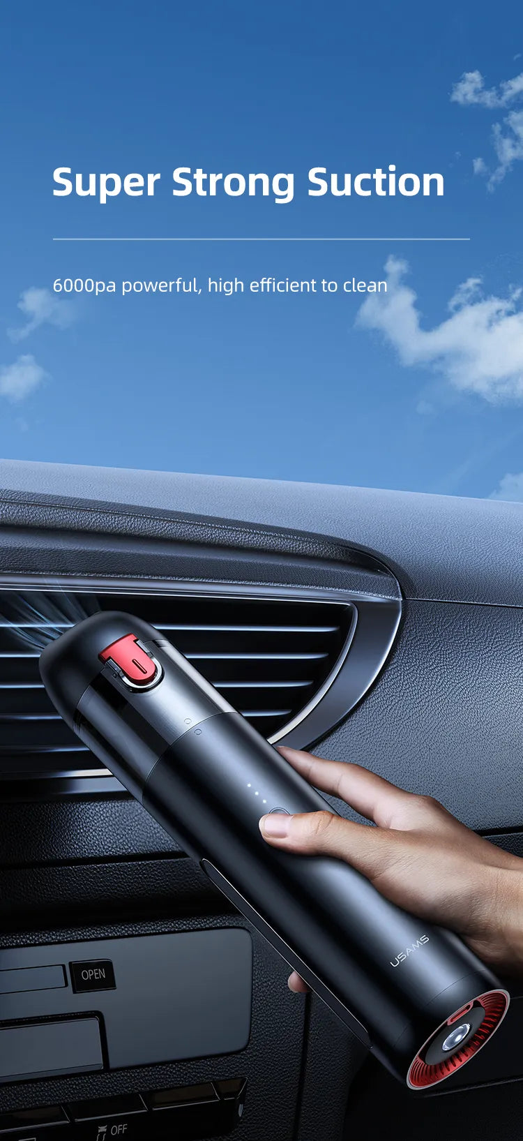 Handheld Wireless Vacuum Cleaner