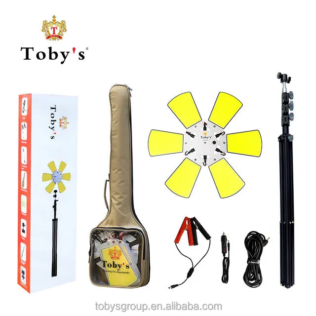 Toby's Outdoor Multi-Function Camping Lantern with Tripod Stand and Remote Control