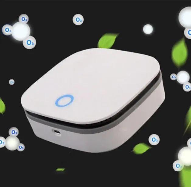 Smart Portable Air Purifier & Disinfectioning Odour Remover for Home, Car & Office