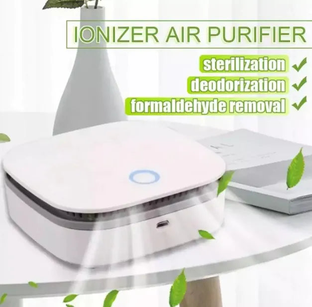 Smart Portable Air Purifier & Disinfectioning Odour Remover for Home, Car & Office