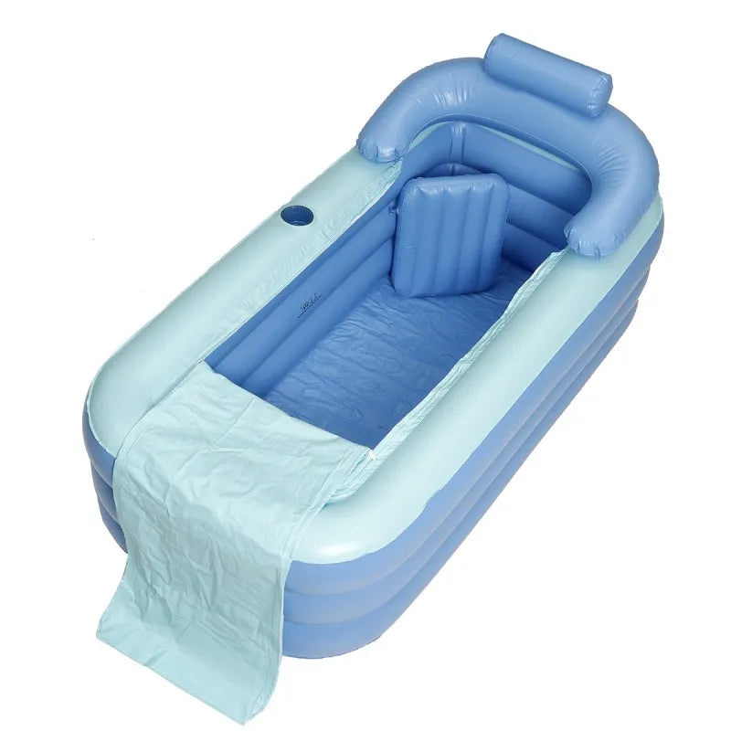 160cm Inflatable Adult Bathtub with Electric Charging Air Pump