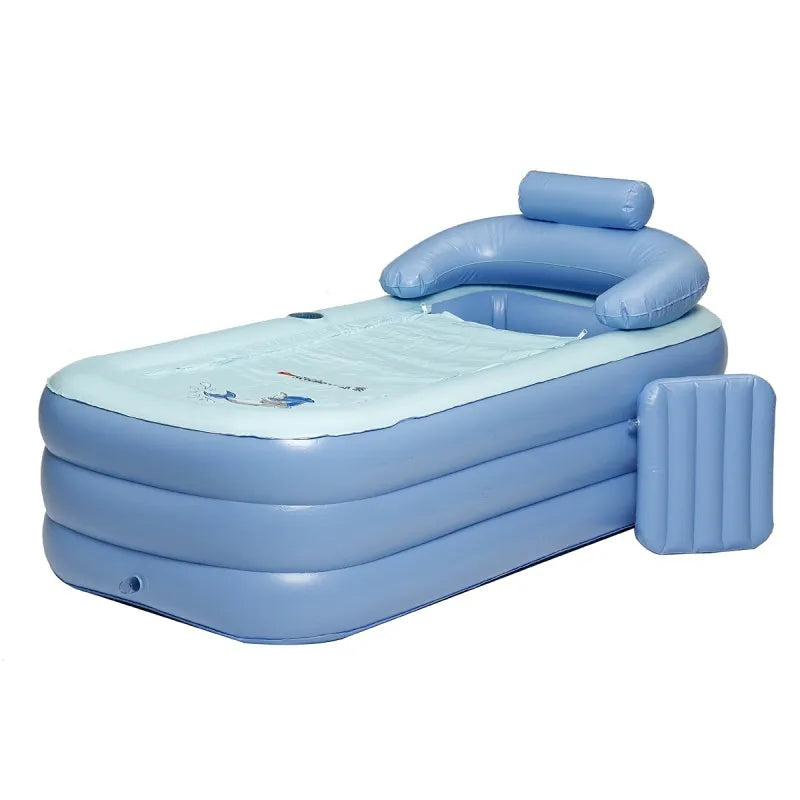 160cm Inflatable Adult Bathtub with Electric Charging Air Pump