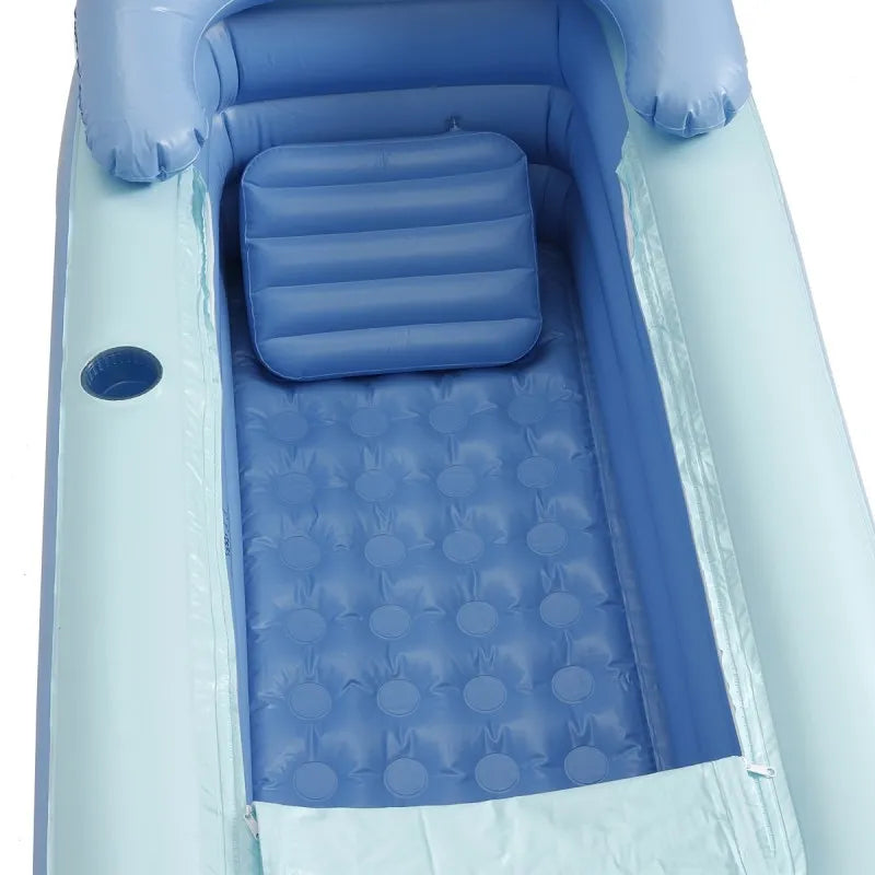 160cm Inflatable Adult Bathtub with Electric Charging Air Pump