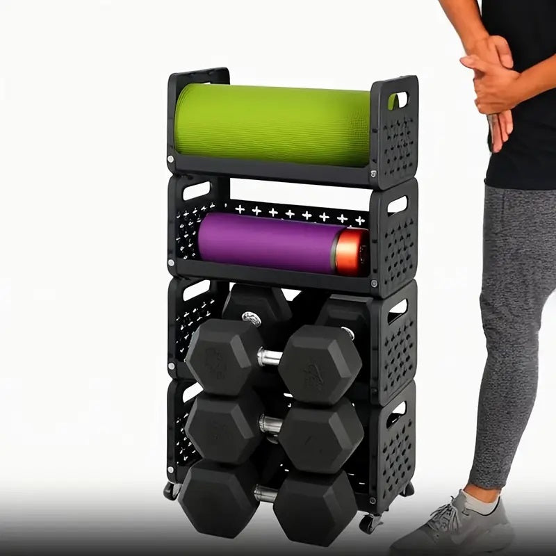 Multi Layer Movable Multipurpose Storage Rack with Wheels for Fruits, Vegetables, Snacks, Makeup, and Bathroom Essentials