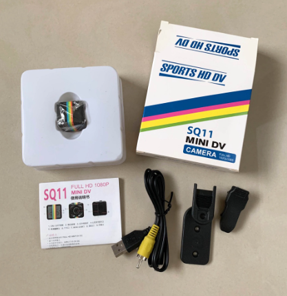 Portable Mini High Definition Spy Camera with Night Vision and Automatic Motion Sensor