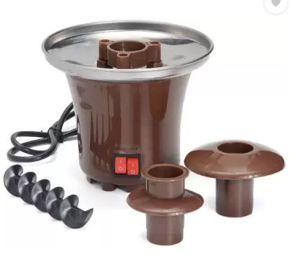 Mini Portable Hot Chocolate Fountain Machine for Home and Parties