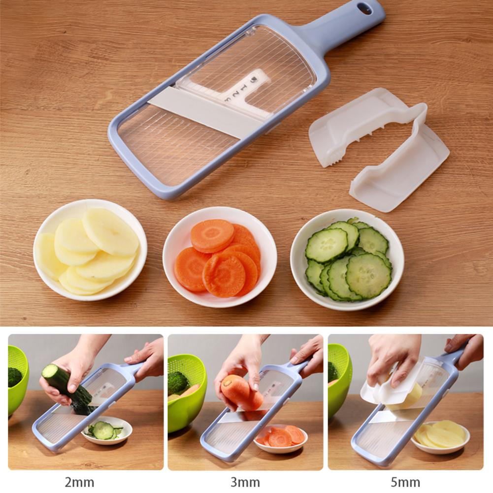 Multifunctional SafeSlice Vegetable Fruit Mandoline Slicer for Kitchen