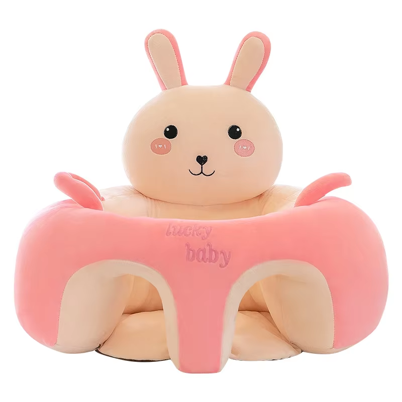 Baby Sitting Non-Slip Plush Memory Foam Practice Chair Sofa with Fall Prevention & High Back Support