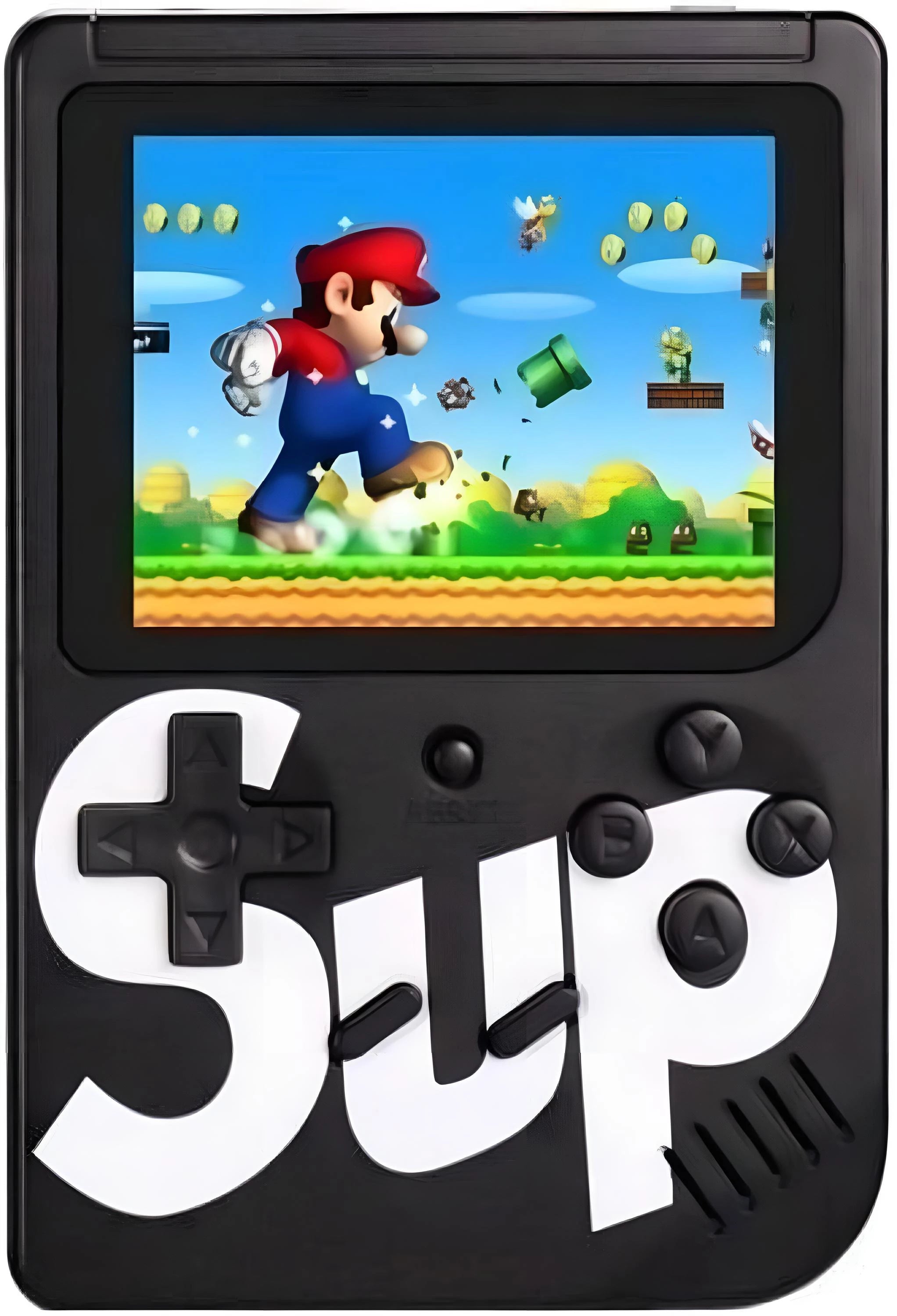 400-in-1 Retro Handheld Game Box Console with 3.0" LCD, TV Output & 6-Hour Battery