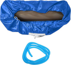 Waterproof Air Conditioner Cleaning Cover with Drain Outlet for AC Washing, Maintenance & Servicing