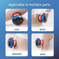 Intelligent Suction Cupping Massager with Heating & Infrared Red Light Therapy